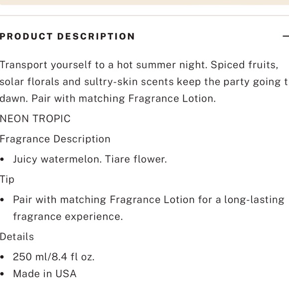 Victorias secret neon tropic 8 oz lotion - Picture 2 of 5